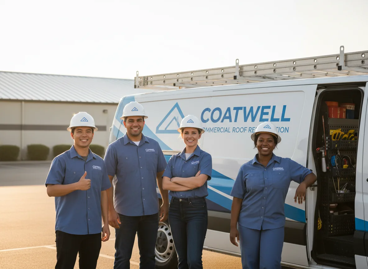 Commercial roof coating company in Penitas, TX